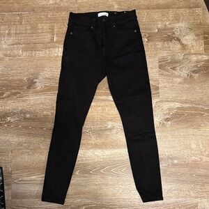 LOFT Classic Black Skinny Jeans